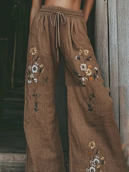 Digital-print Women's Casual Sweatpants