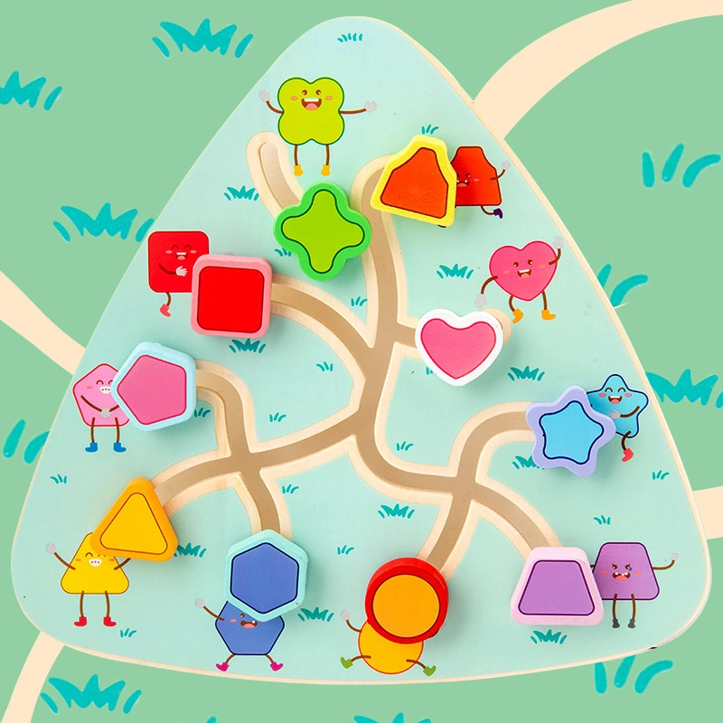 Wooden Brain-Training Logic And Concentration Game