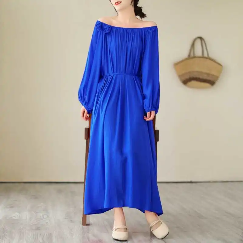 New Loose Fitting Flattering Below The Knee Length Dress