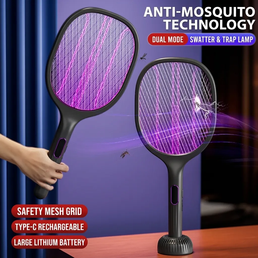 2-in-1Electric Mosque Swatter