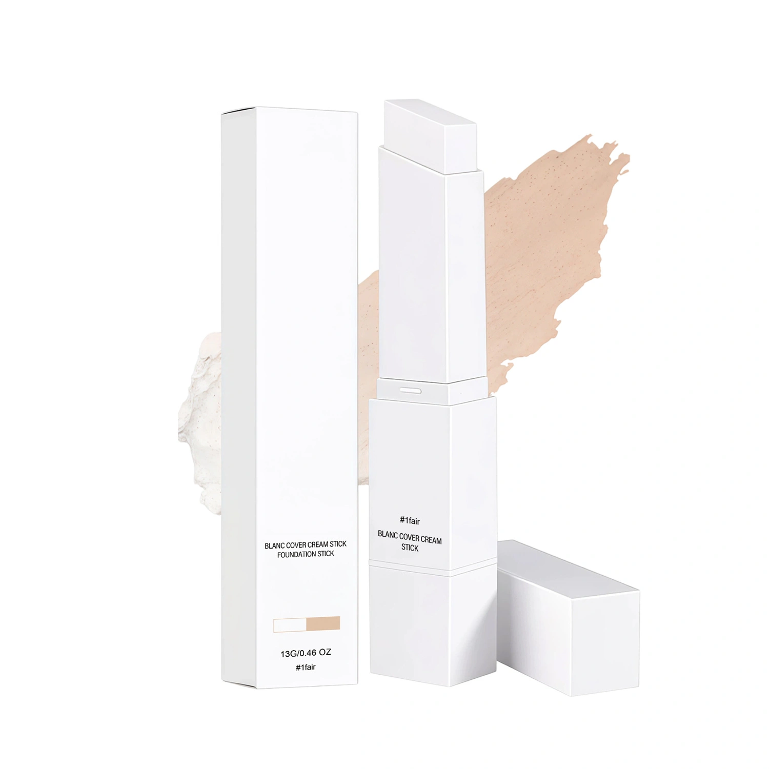 Concealer And Color-changing Foundation Stick