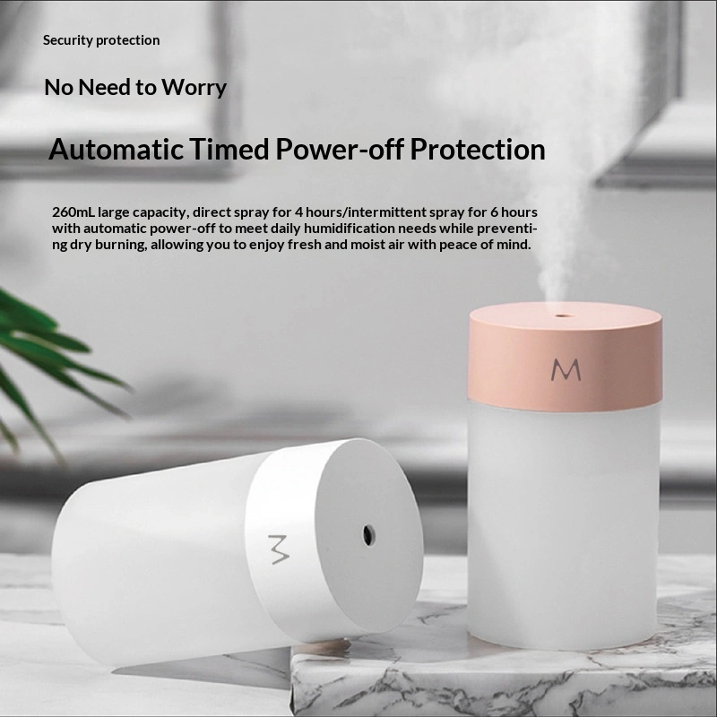 Home Air Humidifier Quiet Operation For Bedroom Dormitory And Office