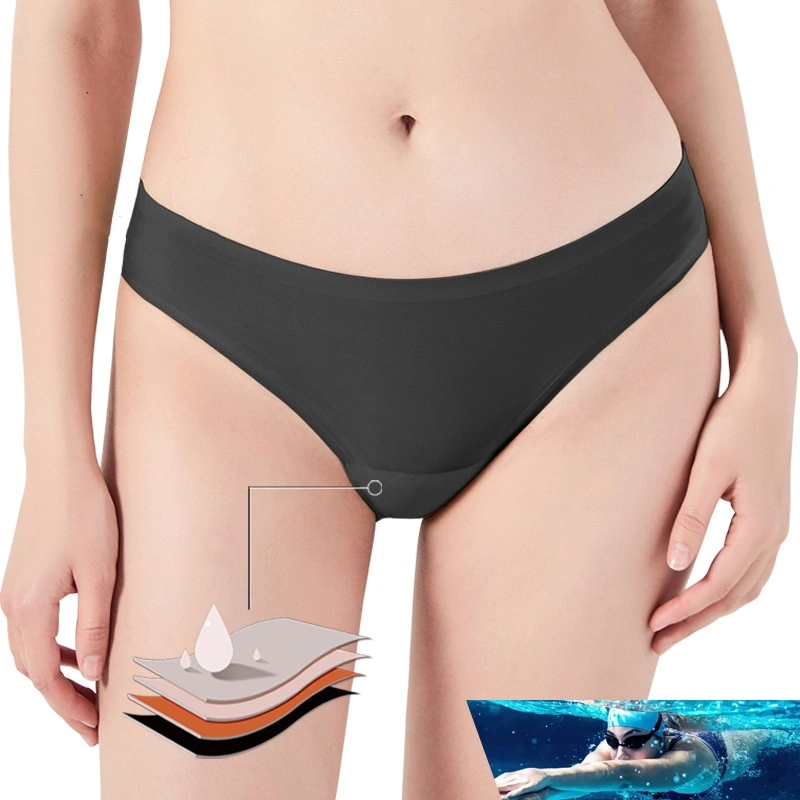 Seamless Physiological Swimsuit Four-Layer Leak-Proof No Sanitary Pad Needed Menstrual Period Pants For Women