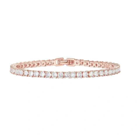Single-row Tennis Bracelet For Men And Women