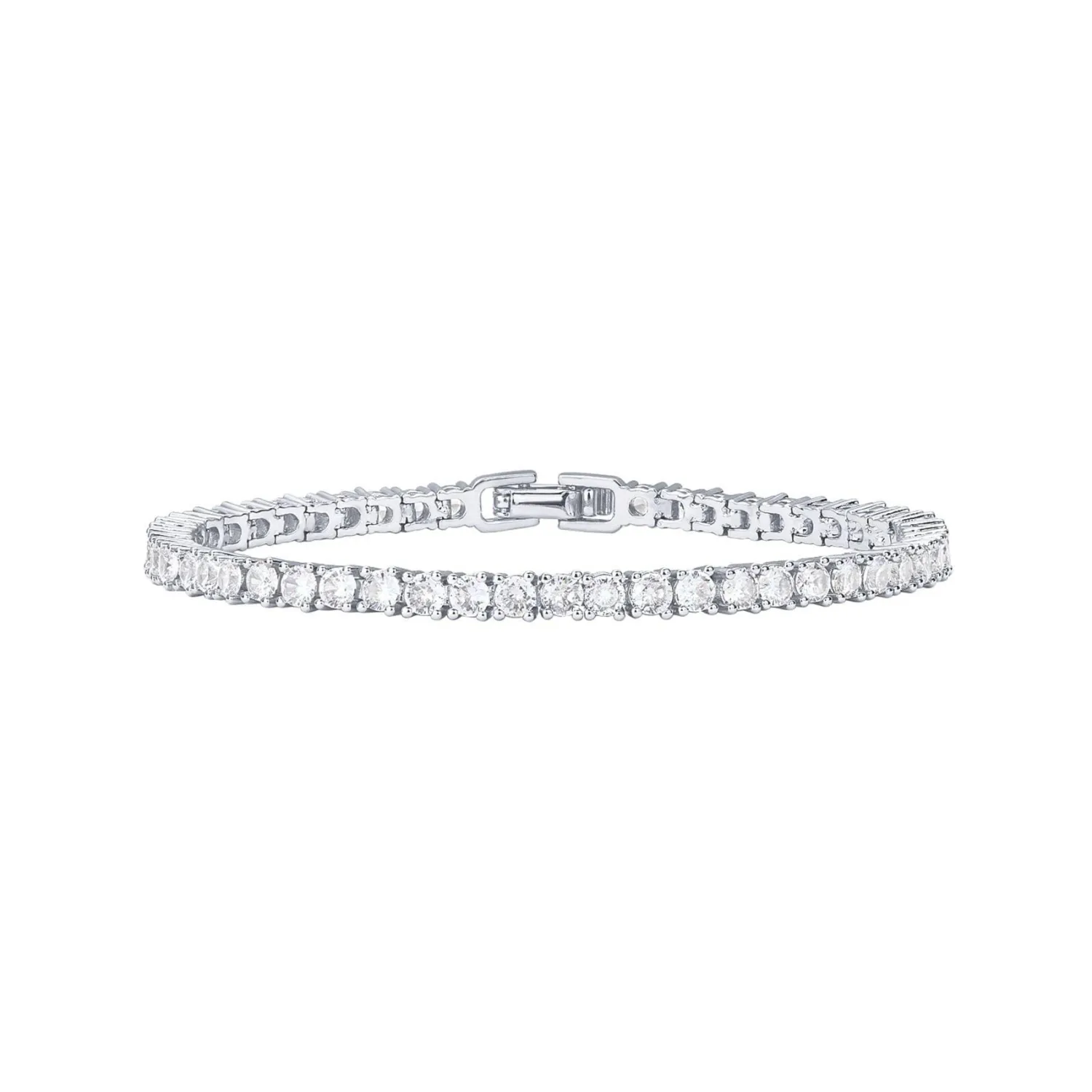 Single-row Tennis Bracelet For Men And Women