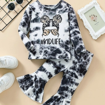 Children's Top And Pants Suit
