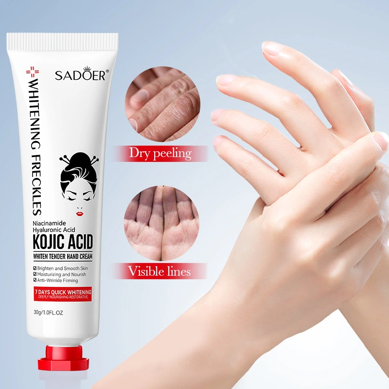 Kojic Acid Beautiful White Skin Rejuvenation Hand Cream Beautiful Autumn And Winter Moisturizing
