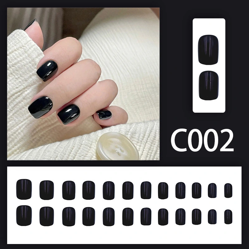 New Solid-color Wearable Nails Short Style