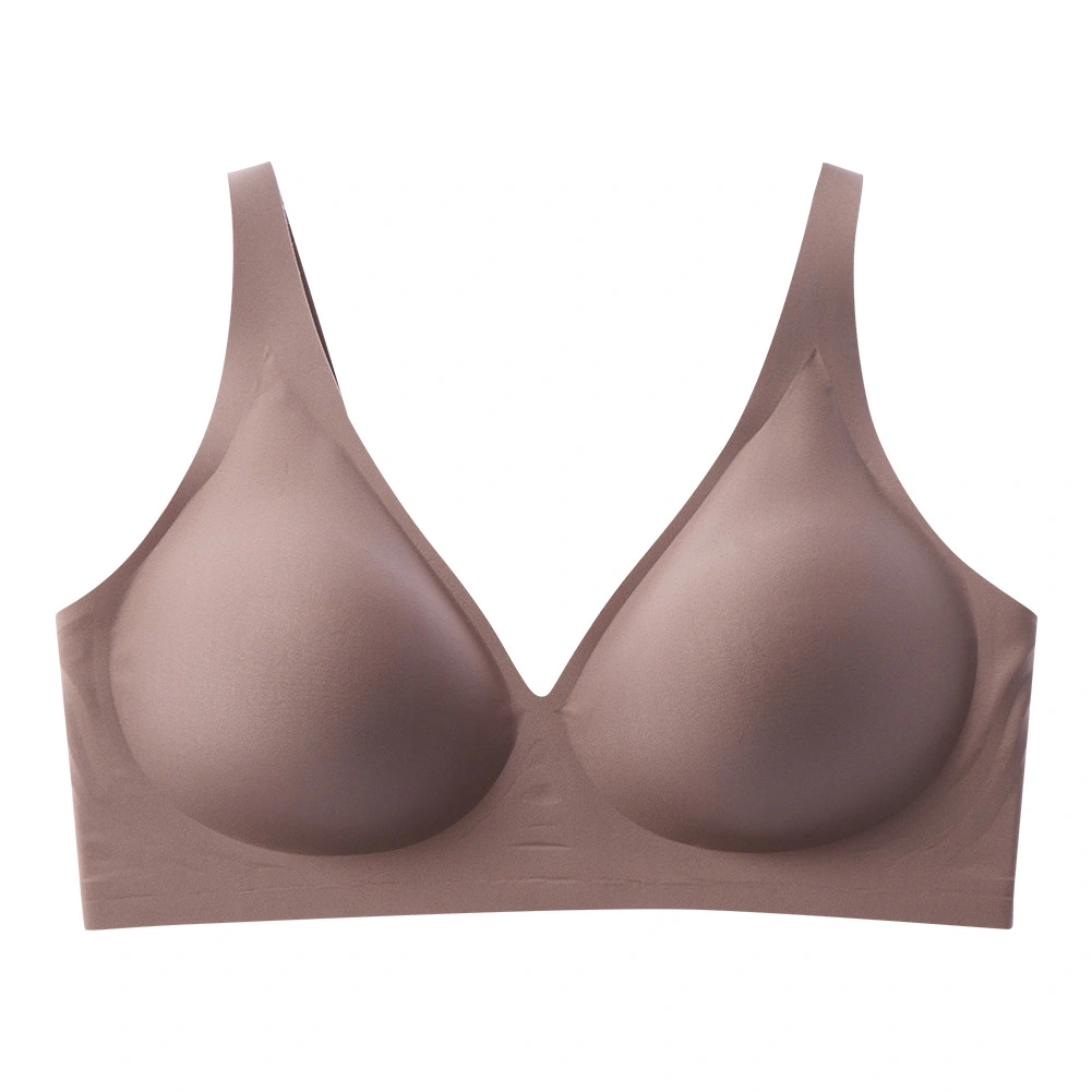 Women's Solid Color Full-Cup Push-Up Bra