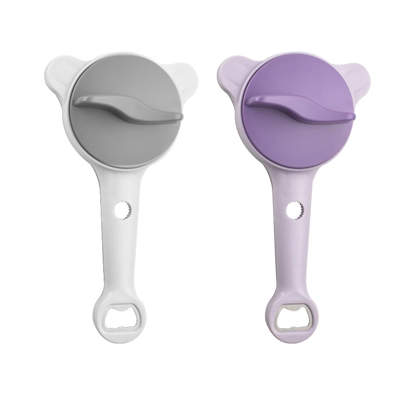 Non-slip, Effortless Can Opener Manual Adjustable Lid Opener