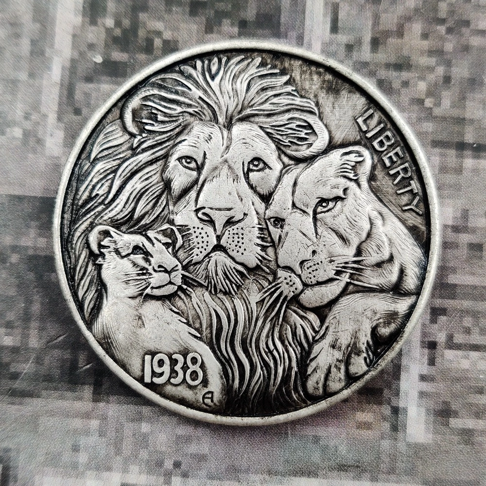 Tiger Skull Silver Coin Commemorative Coin