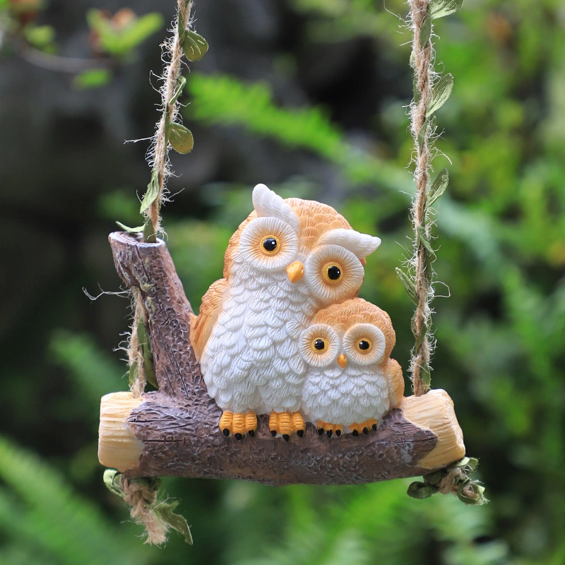 Creative Cartoon Animal Parent-Child Gardening Hanging Decorations