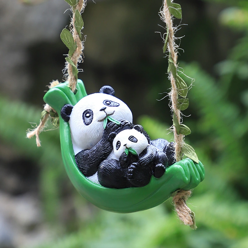 Creative Cartoon Animal Parent-Child Gardening Hanging Decorations