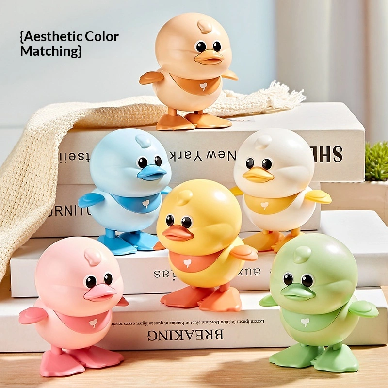 Infant And Toddler Jumping Chick And Owl Wind-Up Toy