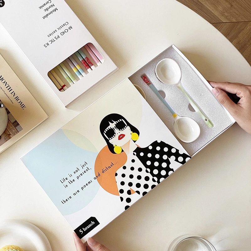 Household Ceramic Spoon Set