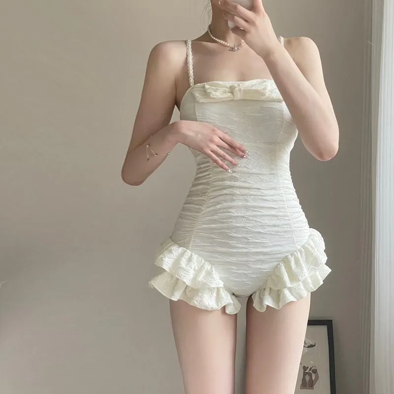 Fashionable Modest Tummy-flattering Swimsuit