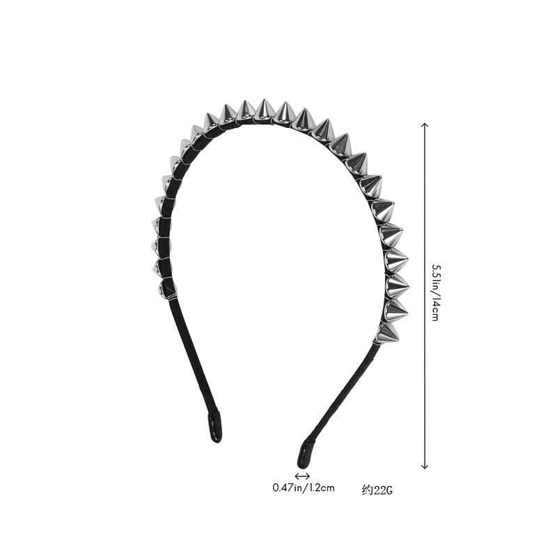 Women's Personalized Spiked Rivet Headband