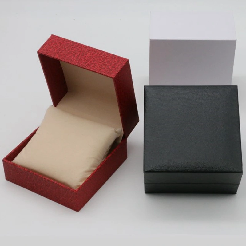 Clamshell Lychee-pattern Watch Box