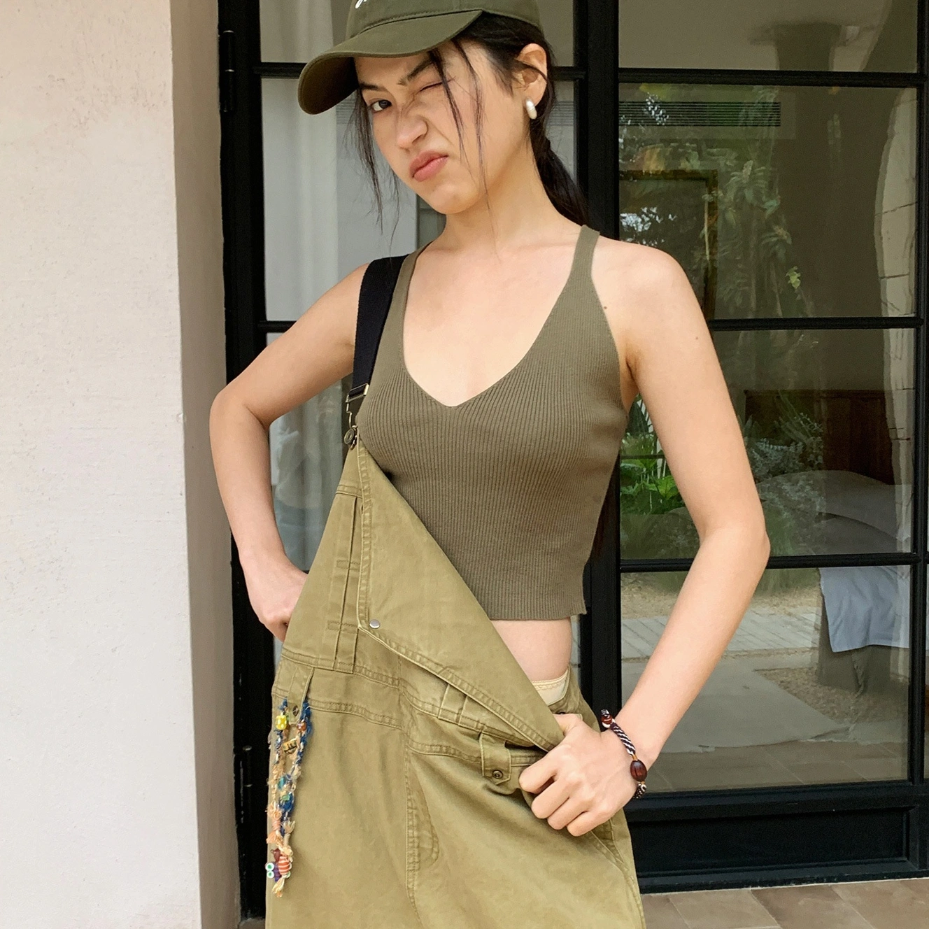 Striped Camisole Top For Women