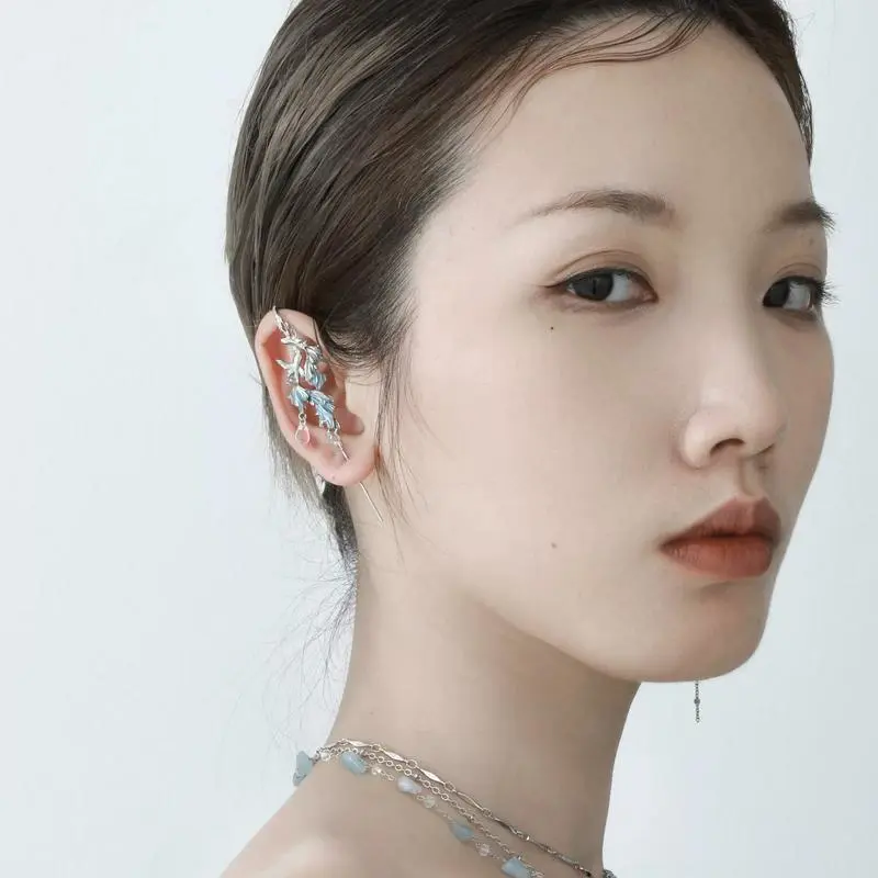 Personalized Trendy New Fish-piercing Ear Pin