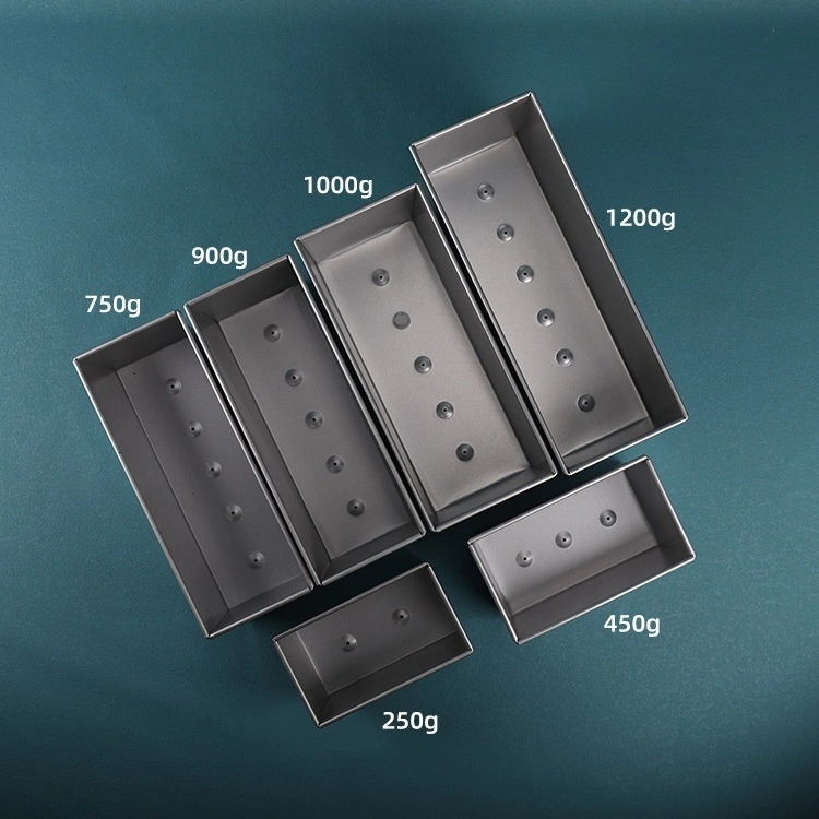 Rectangular Toast Box With Lid Commercial Bread Mold
