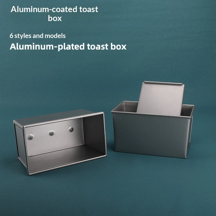 Rectangular Toast Box With Lid Commercial Bread Mold