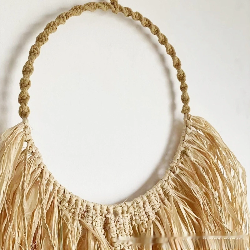 Raffia Wall Decor Hanging Vintage-style Creative Tapestry