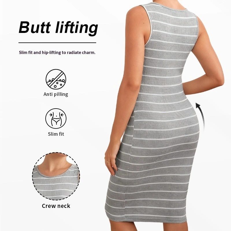 Round-neck New-style Maternity Dress