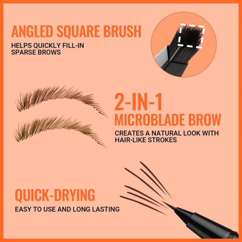 Long-lasting Waterproof Wild Eyebrow Pencil