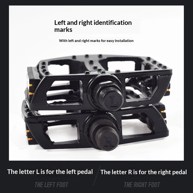 Reflective Universal Aluminum Alloy Bicycle Pedals
