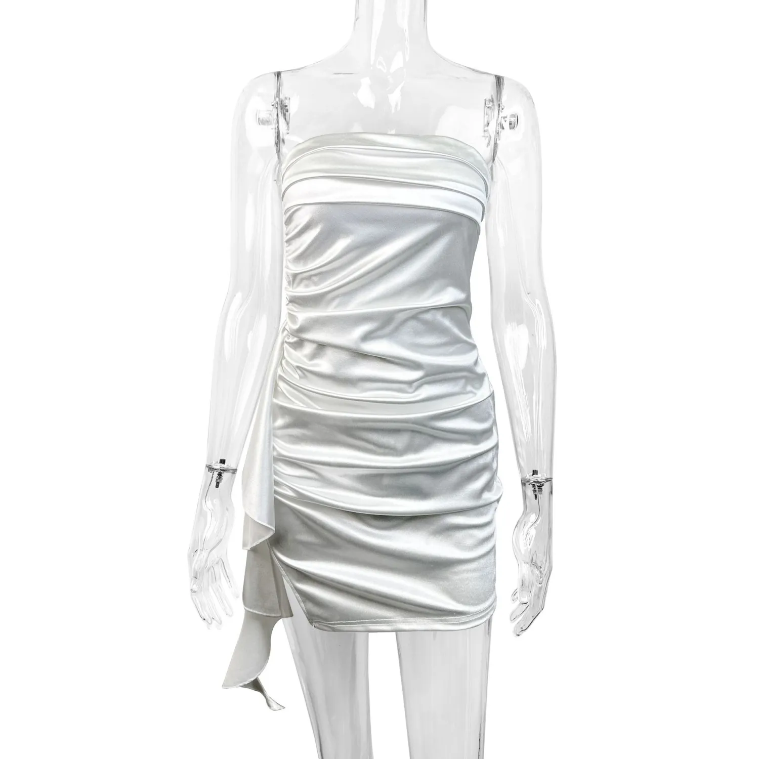 New Slim Fit Strapless Women's Dress