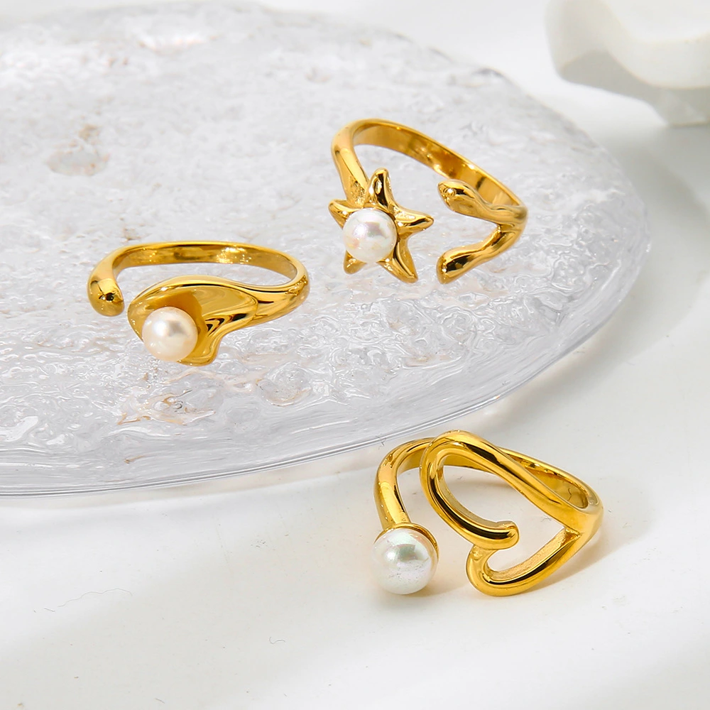 Geometric Fashion Irregular Opening Adjustable Ring