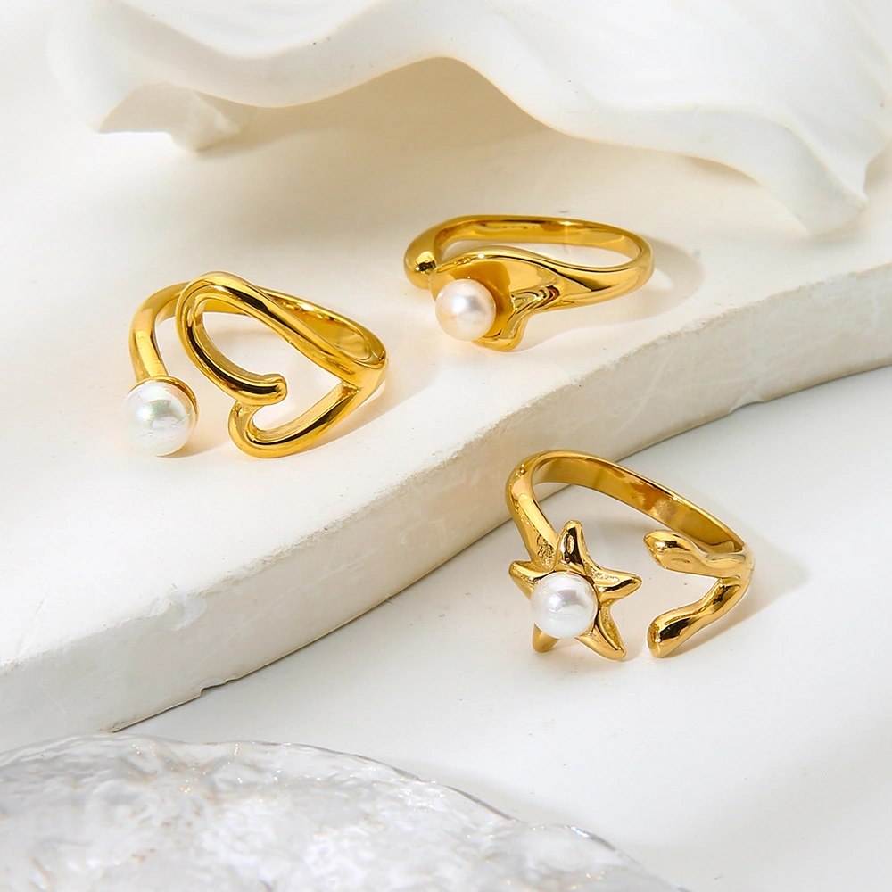Geometric Fashion Irregular Opening Adjustable Ring