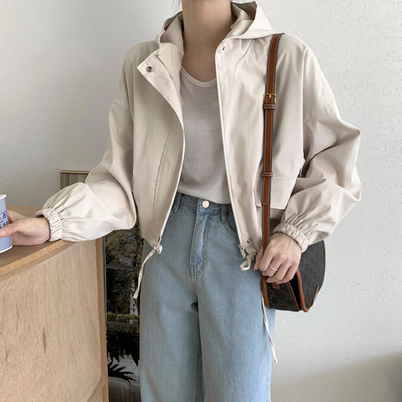 Women's Retro Loose Casual Short Coat