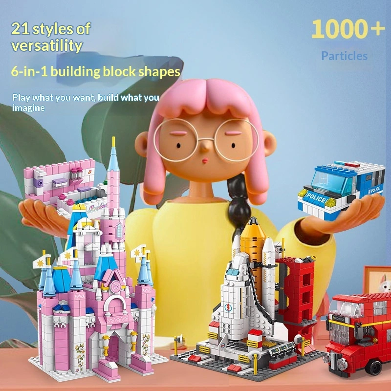 Compatible With Children's Educational Building Blocks