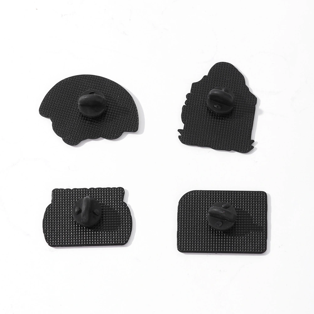 Alloy Oil-Dripping Personalized Badge Brooch