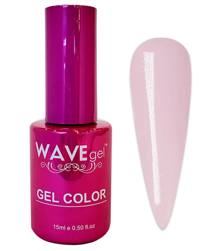 WAVEGEL Soak-Off Gel & Nail Lacquer Matching Duo Set - Princess Collection - #009 Open Minded I 0.5 Oz