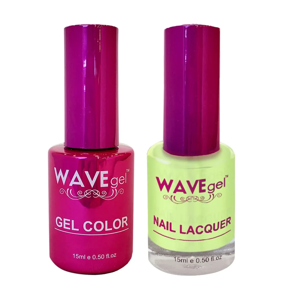 WAVEGEL Soak-Off Gel & Nail Lacquer Matching Duo Set - Princess Collection - #50 Secret Truth I 0.5 Oz