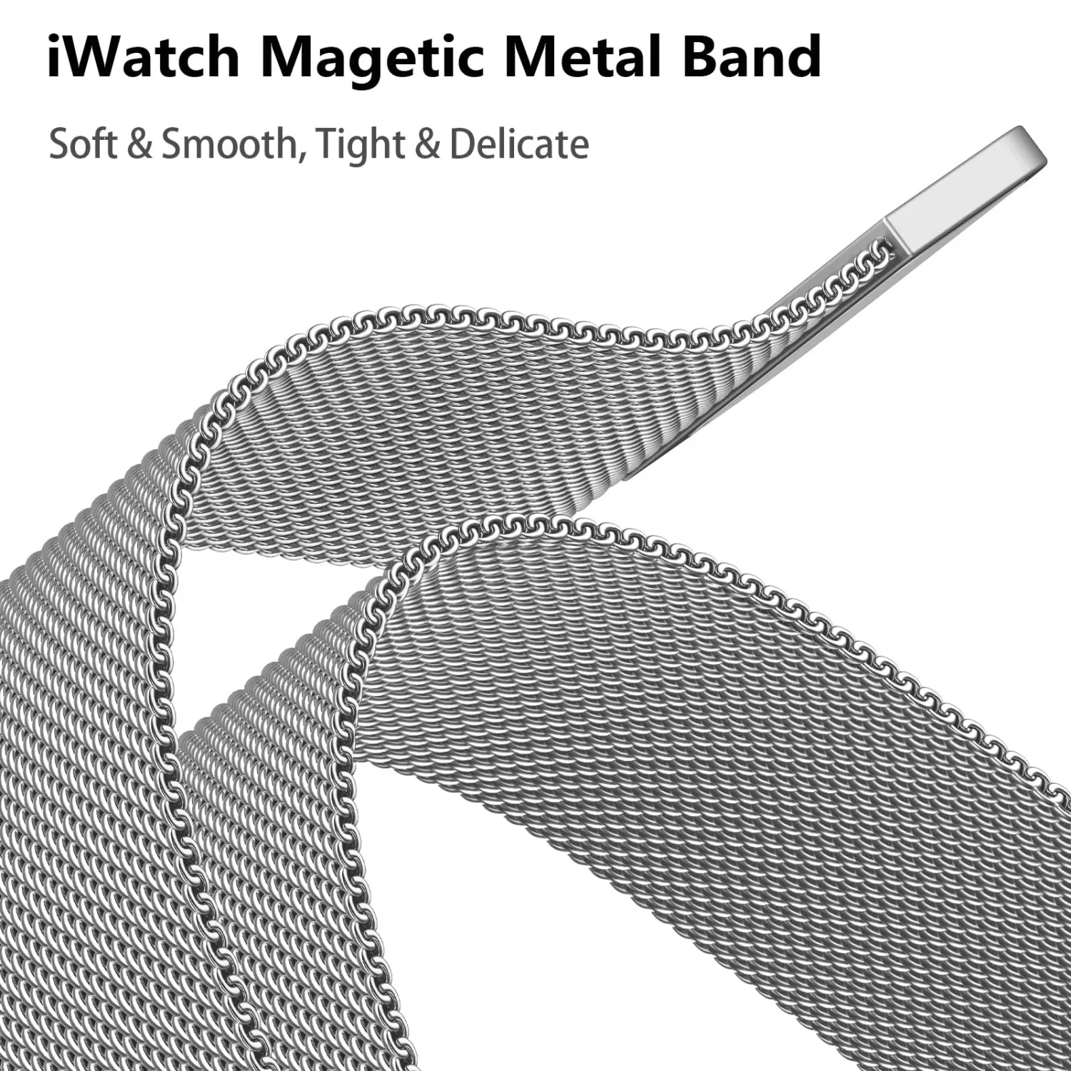 Magnetic Band and Case for Apple Watch Band 40mm 41mm 38mm 44mm 45mm 46mm 42mm Women/Men,Stainless Steel Milanese Loop Bracelet Strap with Cover Combo iWatch series 11 10 9 8 7 6 5 4 SE Ultra/2 3 49mm