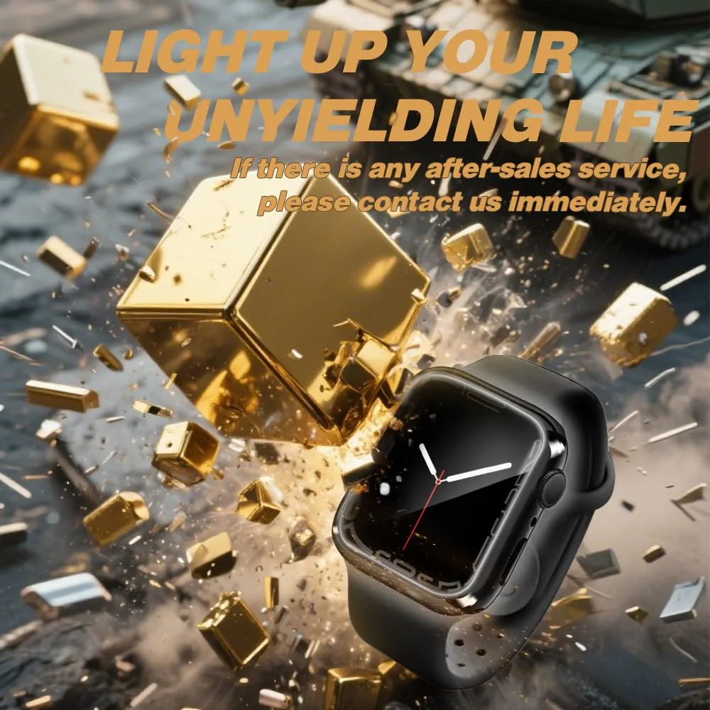 top4cus 38mm Case Soft Flexible Lightweight Anti-Scratch Overall Protective 38mm Iwatch Waterproof Cover Case Shiny Workout Shockproof Bumper Compatible with Apple Watch Series 3/2/1 - Black
