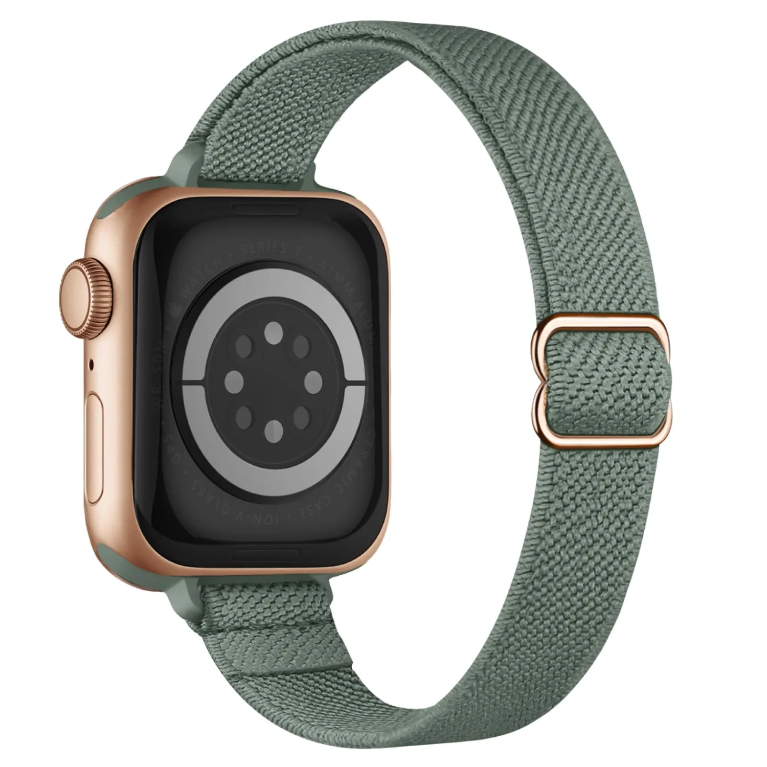 Slim Stretchy Band Compatible with Apple Watch Bands 41mm 40mm 38mm 42mm 44mm 45mm 46mm 49mm Women Men, Thin Elastic Nylon Solo Loop Sport Strap for iWatch Series 11 10 9 8 7 6 5 4 3/SE/Ultra 3 2 1