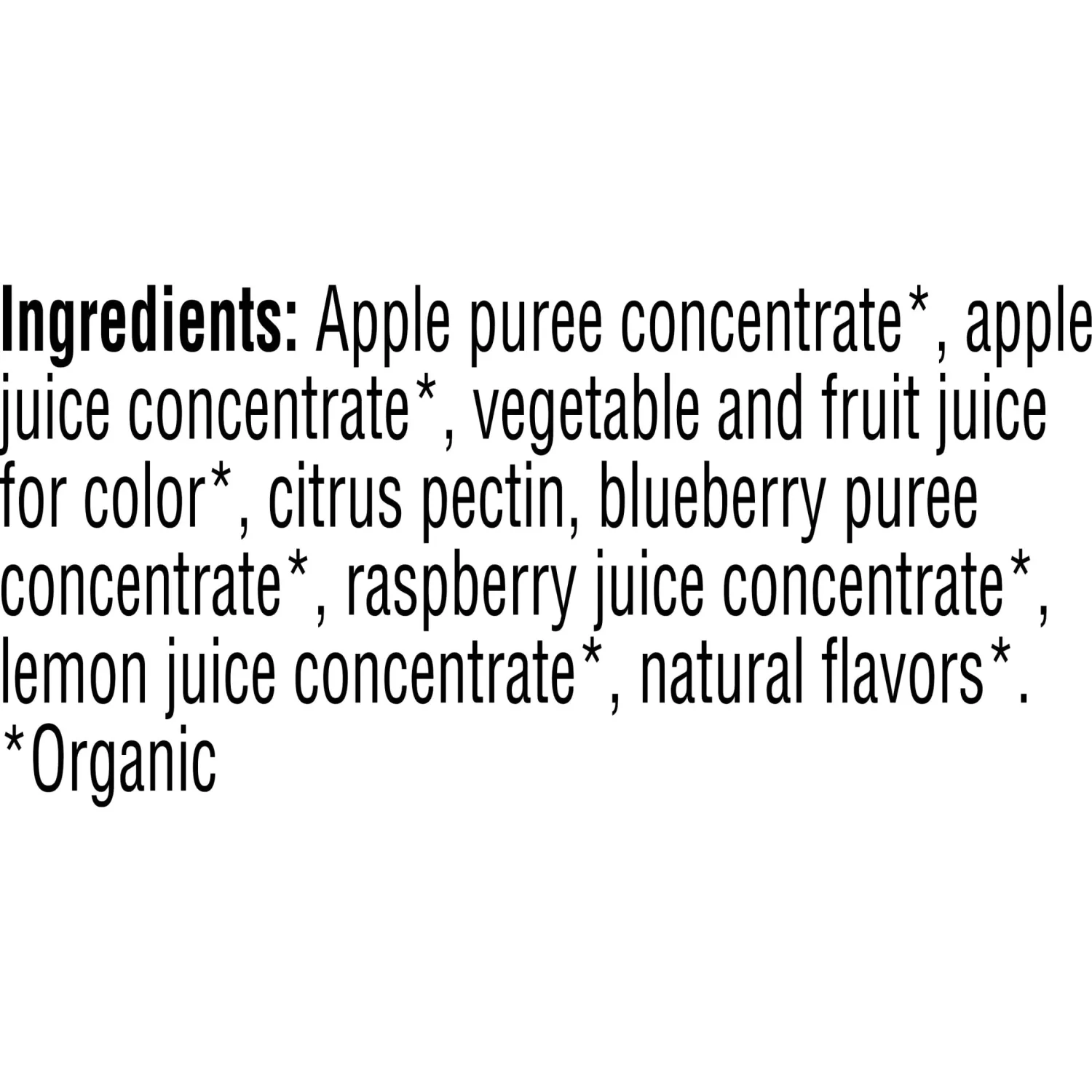 Pure Organic Twisted Fruit Bites, Kids Snacks, Fruit Snacks, Blueberry Raspberry (16 Pouches)