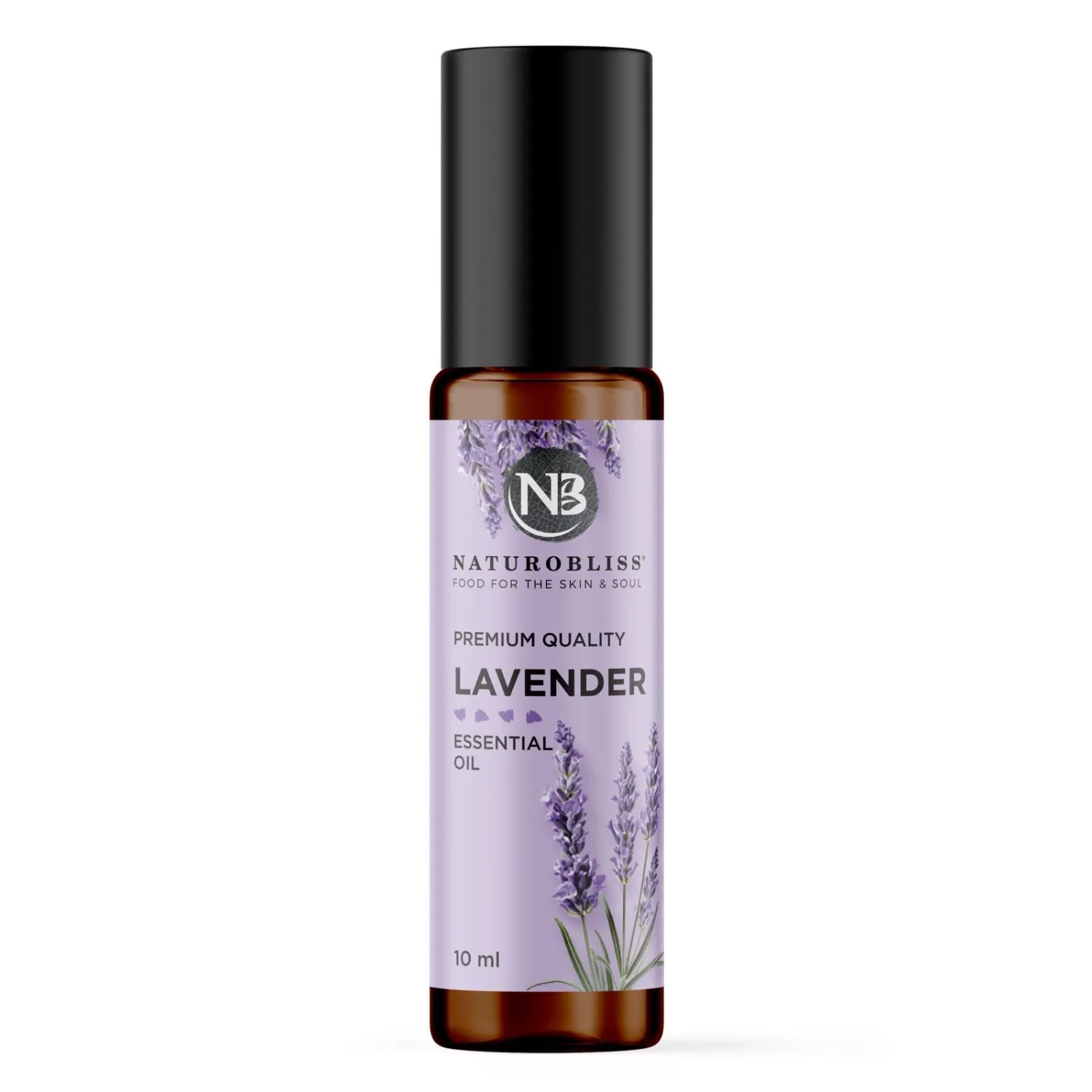 NaturoBliss Lavender Essential Oil Roll On, 10 ml