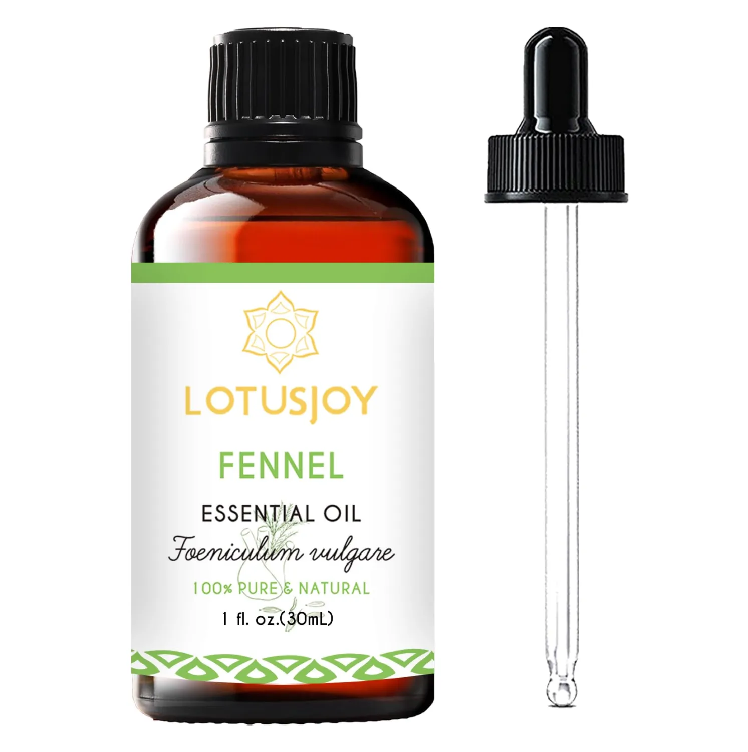 Fennel Essential Oil, 100% Pure Natural for Diffuser Skin DIY - 1 Oz