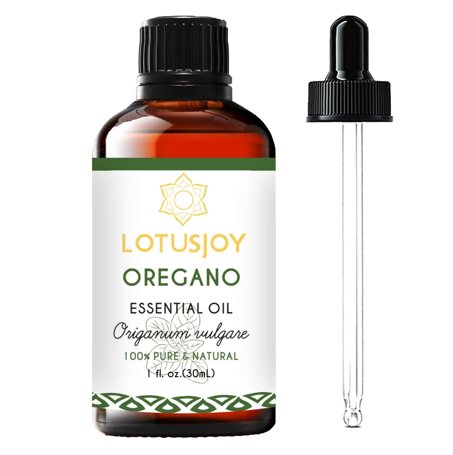 Oregano Essential Oil 100% Pure & Natural – Undiluted for Aromatherapy, Skin Care, and Household - 1 Oz
