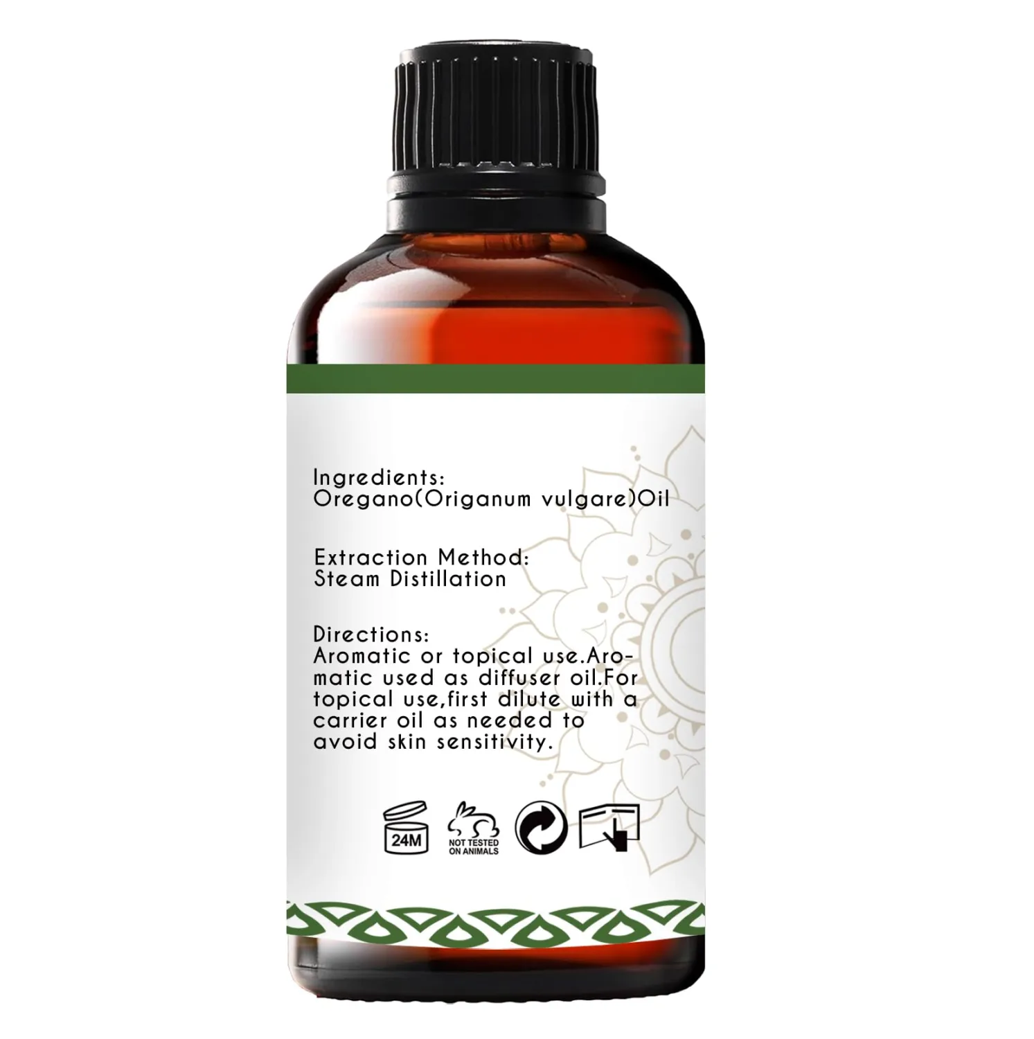 Oregano Essential Oil 100% Pure & Natural – Undiluted for Aromatherapy, Skin Care, and Household - 1 Oz