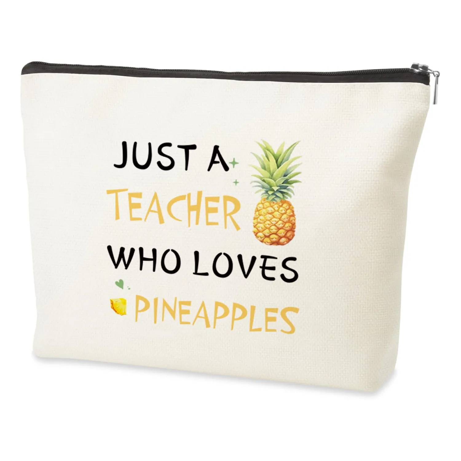 Gifts for Teachers Women - Teacher Appreciation Gifts,Christmas End of Year Birthday Valentines Retirement Pineapple Gift for Women,Fruit Gift,Makeup Bags,Thank You Teachers Stocking Stuffers