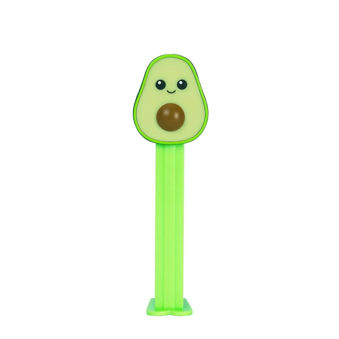 Avocado Themed Candy, Avocado Candy Dispenser with Refills & Two Avocado Stickers by Lyza's Sweets & Treats