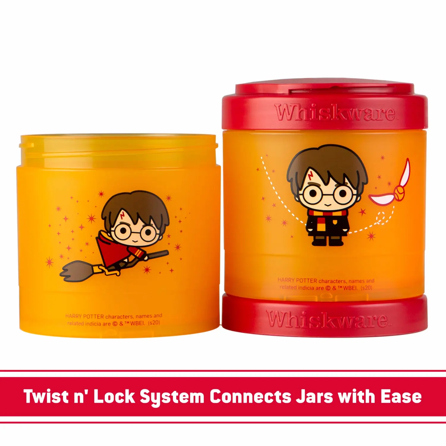 Whiskware Harry Potter Stackable Snack Pack, Harry Potter
