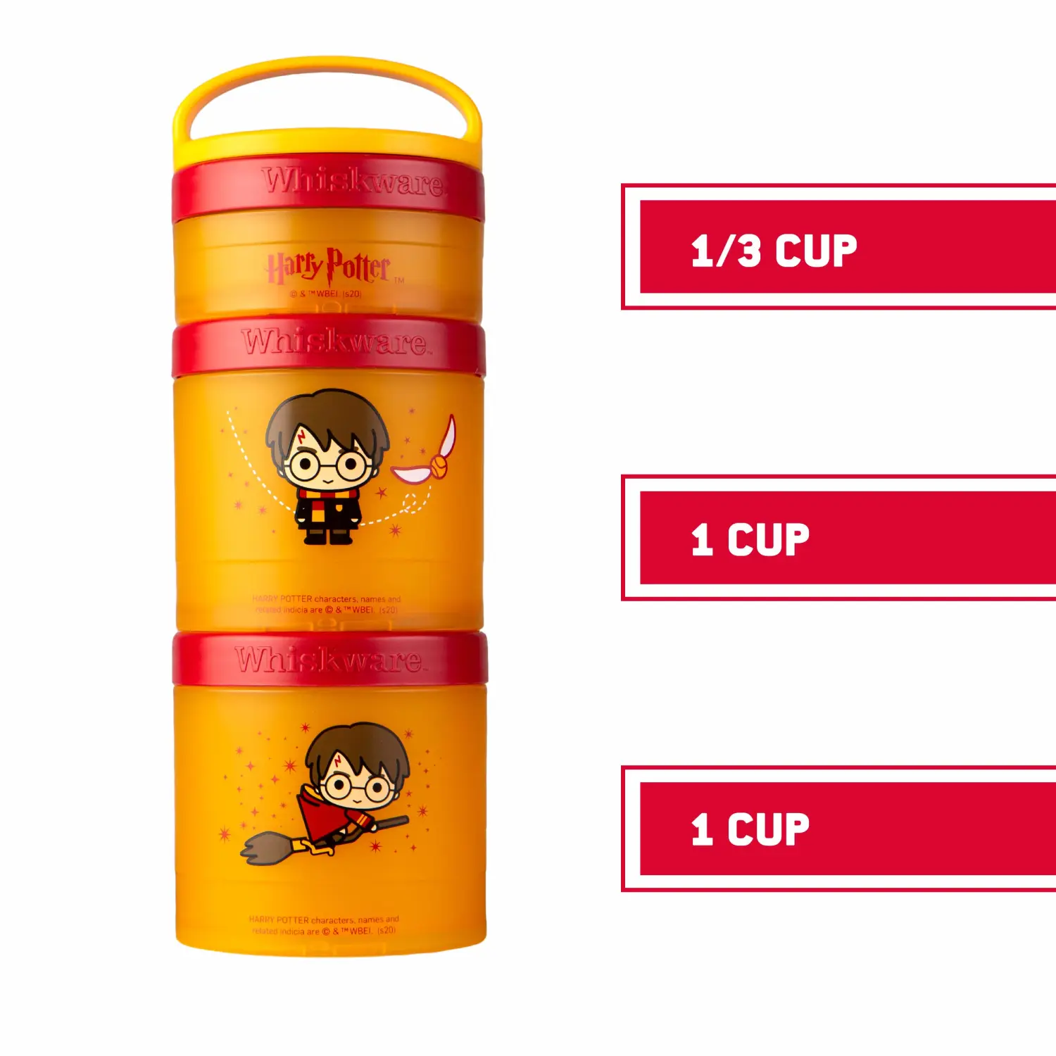 Whiskware Harry Potter Stackable Snack Pack, Harry Potter